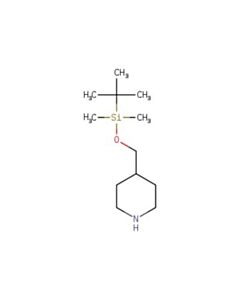 Astatech 4-(((TERT-BUTYLDIMETHYLSILYL)OXY)METHYL)PIPERIDINE; 1G; Purity 95%; MDL-MFCD16987685